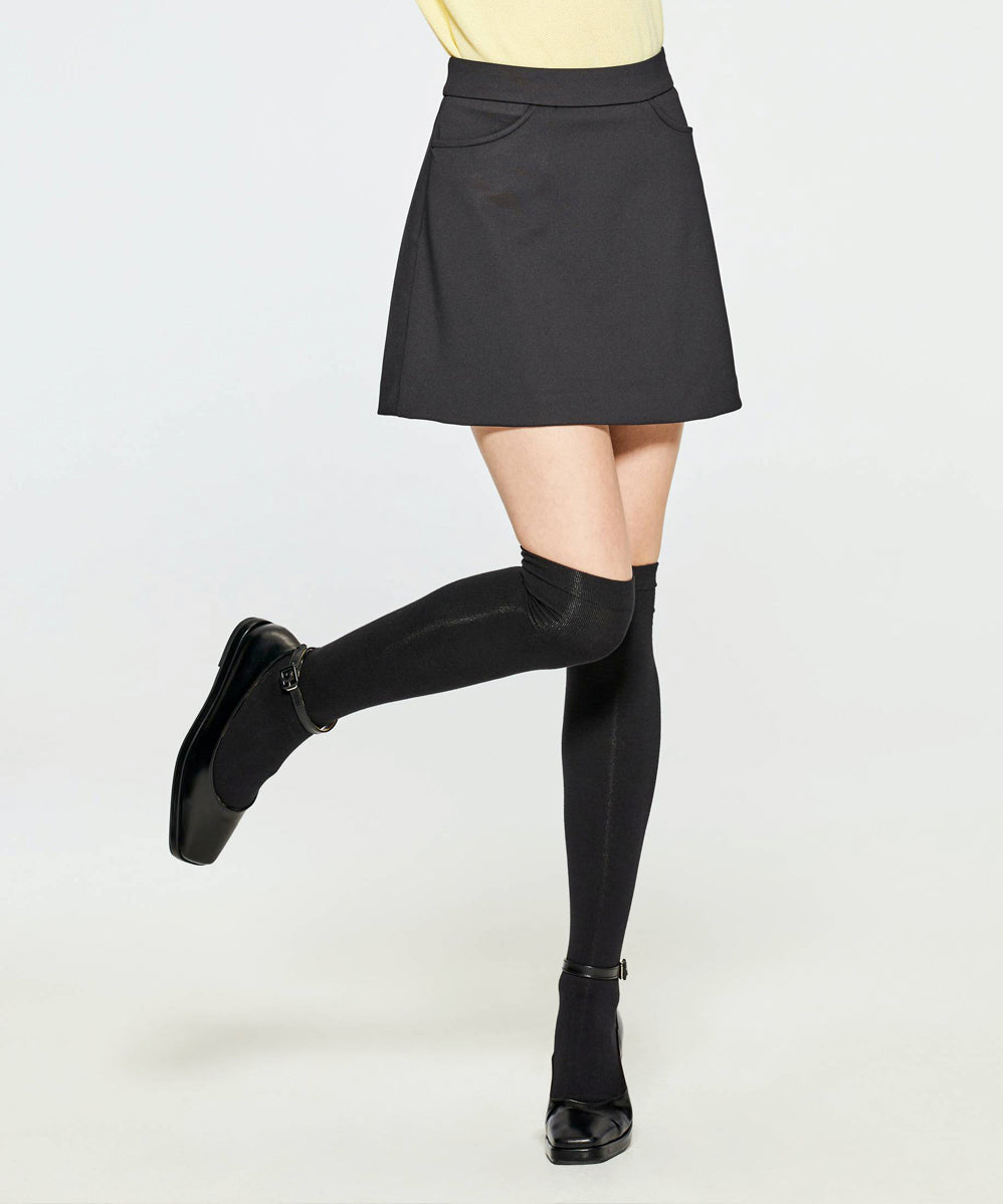 [Warehouse Sale] Clang Clang New Rose A-Line Skirt