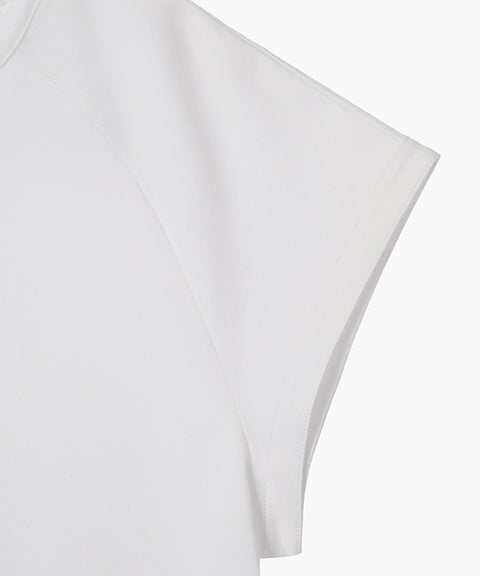 KUME STUDIO Women Cotton String Sleeveless Top - White
