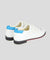 KANDINI Canvas Tassel Loafer Spikeless Golf Shoes - White