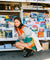 KANDINI Color Block Set-up Jumper - Green