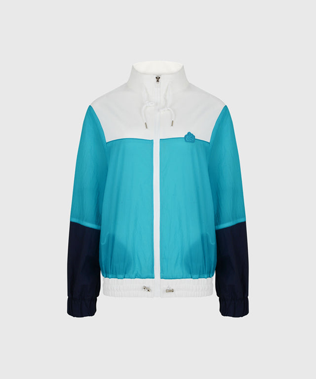 KANDINI Color Block Set-up Jumper - Navy