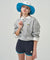 KANDINI Color Block Set-up Pants - Navy