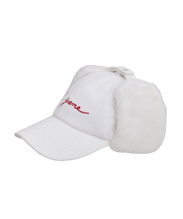 J.Jane Corduroy Ear Flap Ball cap Sokim