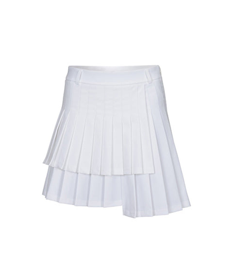 CHUCUCHU Double Pleated Skirt