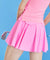 CHUCUCHU Women's Double Point Skirt - Pink