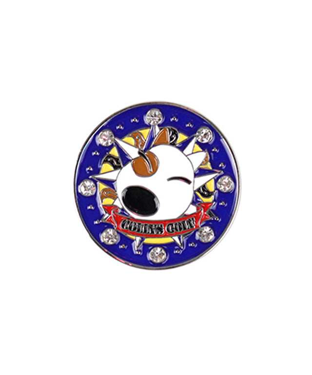 Colly's Puppy 2 Golf Ball Marker - Large Cubic Stones