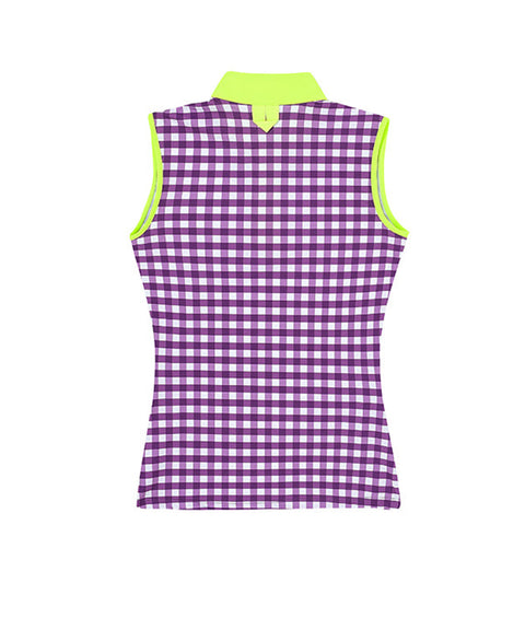 CHUCUCHU Gingham Check Top- 3 Colors