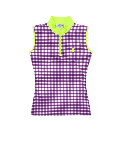 CHUCUCHU Gingham Check Top- 3 Colors