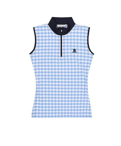 CHUCUCHU Gingham Check Top- 3 Colors