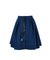 HENRY STUART Women's Memory Volume Zip Up Skirt - Blue