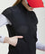 Holly Punched Cap Sleeve Vest - Black