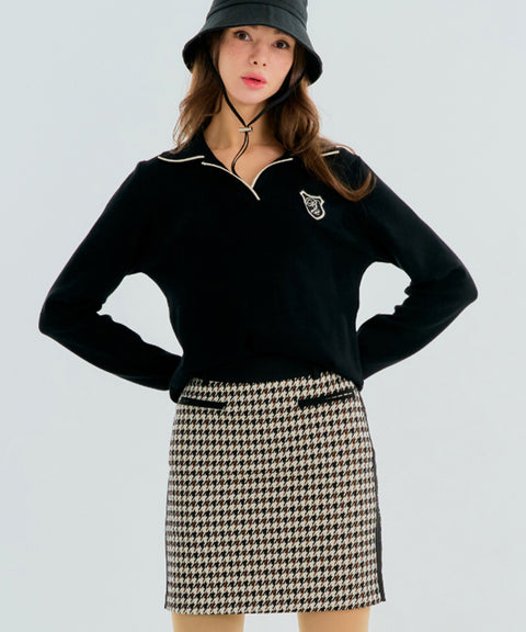 BENECIA 12 Hound Line Color Culottes