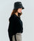 BENECIA 12 Open Collar Knit - Black