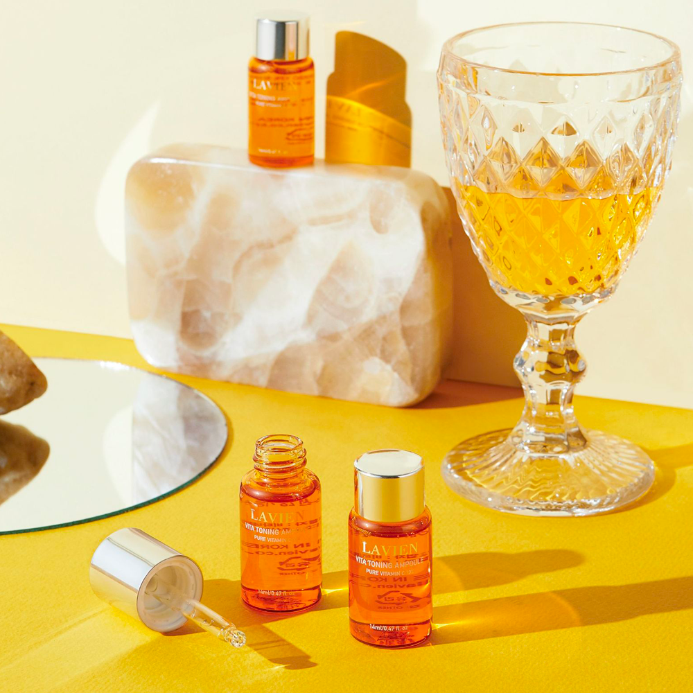 美容液 LAVIEN PURE VITA TONING AMPULE Pure Vita Toning Ampoule - Dewology