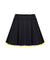 CHUCUCHU Women's Line Point Skirt - Black