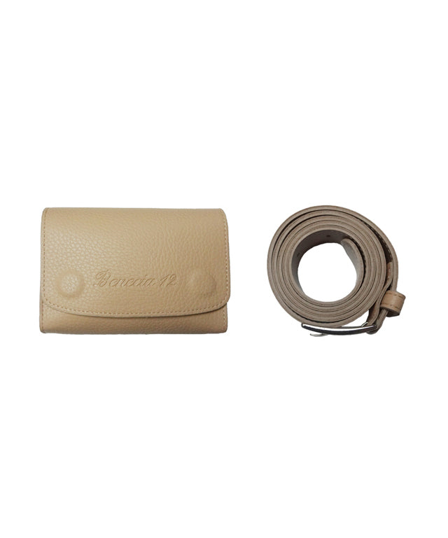 BENECIA 12 Logo Middle Hip - Beige