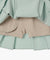 [Warehouse Sale] KUME STUDIO  Ribbon Pleated Skirt - Mint