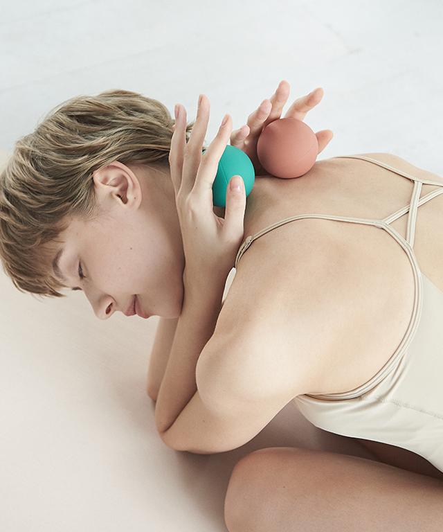 MY LOVER RUBBER MASSAGE BALL 2EA