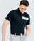 HENRY STUART Men's chest color short sleeve T-shirt - Black