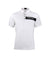 HENRY STUART Men's chest color short sleeve T-shirt - White