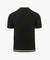 FAIRLIAR Men's Logo Jacquard Short Sleeve Knit (Black)