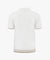 FAIRLIAR Men's Logo Jacquard Short Sleeve Knit (White)