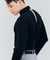 HENRY STUART Men's Solid Colored Long Sleeve T-Shirt - Black