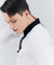 HENRY STUART Men's Solid Colored Long Sleeve T-Shirt - White