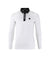 HENRY STUART Men's Solid Colored Long Sleeve T-Shirt - White