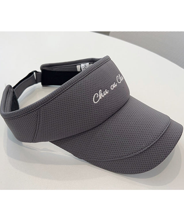 CHUCUCHU Women's Mesh Lettering Visor