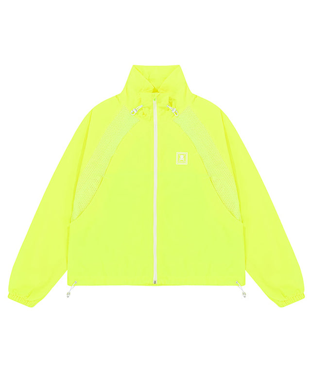 CHUCUCHU Mesh Raglan Jacket - Neon