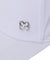 3S  Metal Logo Ball Cap - White
