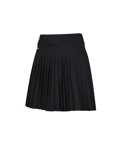 CHUCUCHU Women's New Pleated Skirt - Black