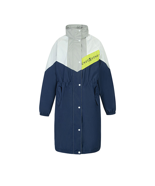 CHUCUCHU Women's New Raincoat - Blue