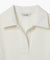 KUME  STUDIO Stretch Cotton Polo Dress - Ivory