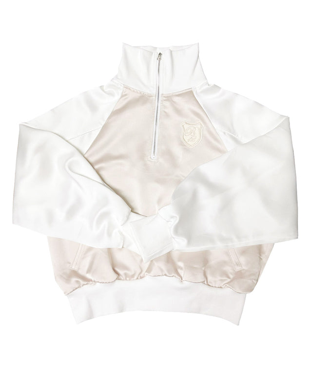 BENECIA 12 Satin Anorak - Beige