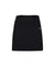 CHUCUCHU Women's Spring Jersey H-Line Skirt - Black