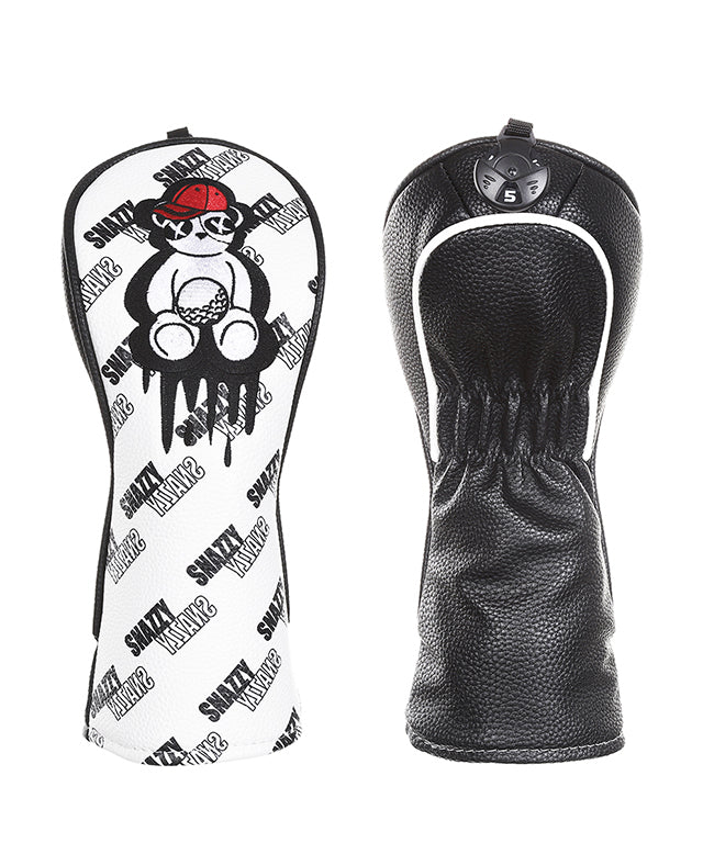 The Make Hip Panda Fairway Wood Cover - White