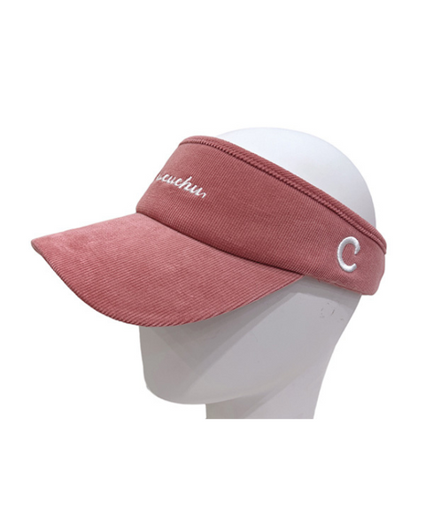 CHUCUCHU Corduroy Pastel Visor