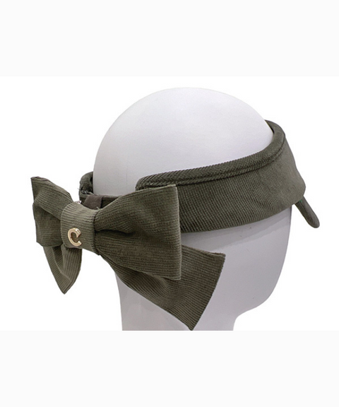 CHUCUCHU Corduroy Pastel Visor