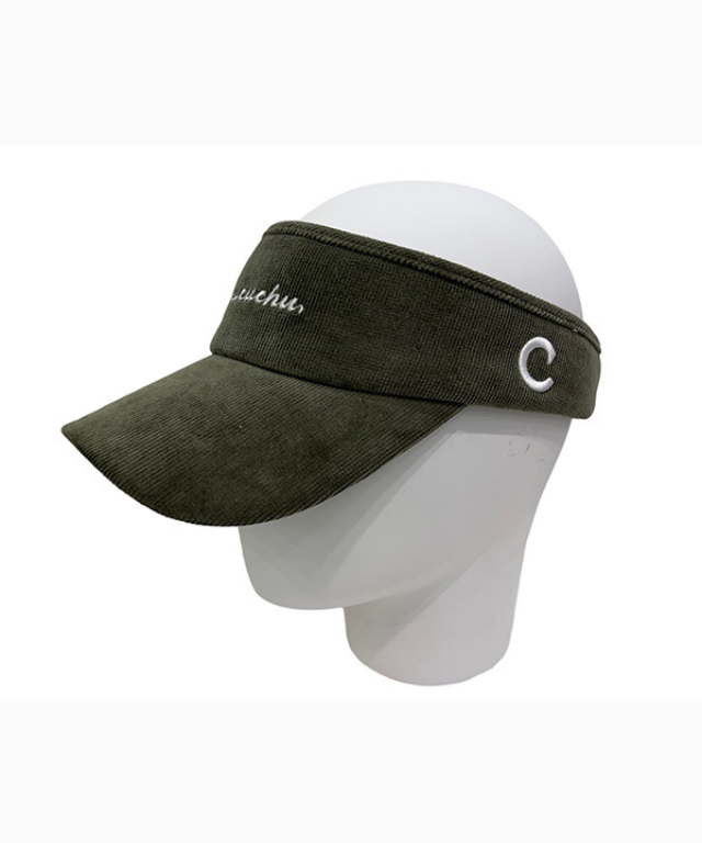 CHUCUCHU Corduroy Pastel Visor
