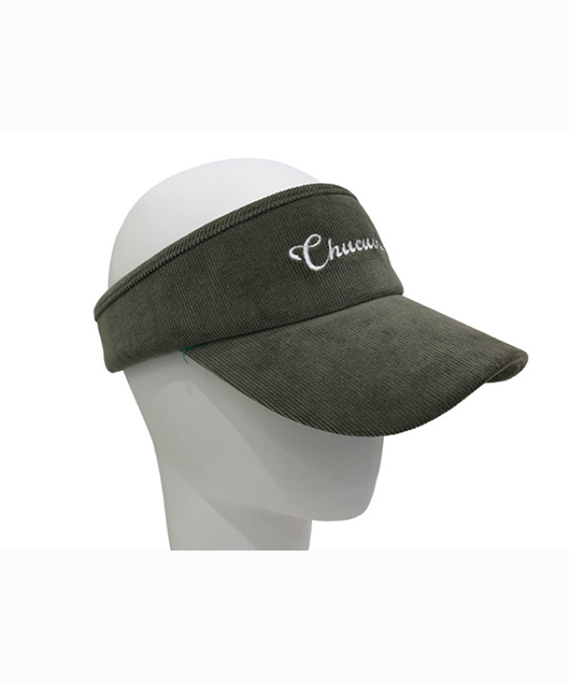 CHUCUCHU Corduroy Pastel Visor