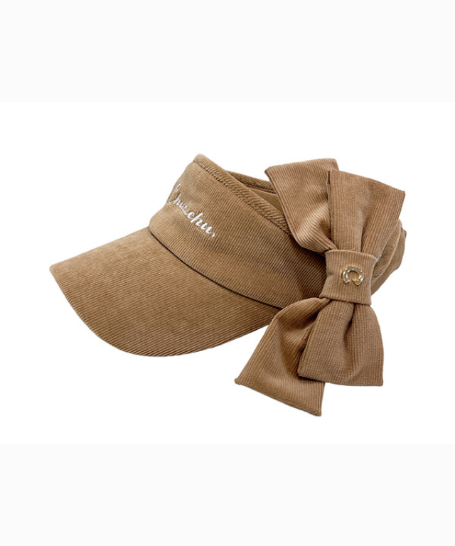 CHUCUCHU Corduroy Pastel Visor