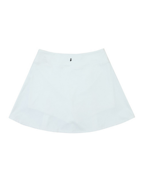 Haley Golf Wear Women's A-Line Pleated Skirt White