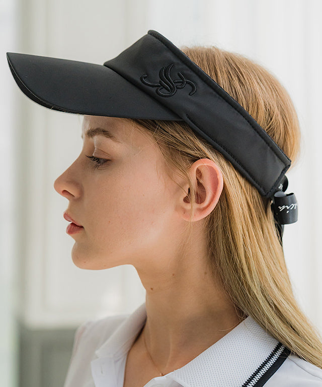 BENECIA 12 Ribbon Visor - Black