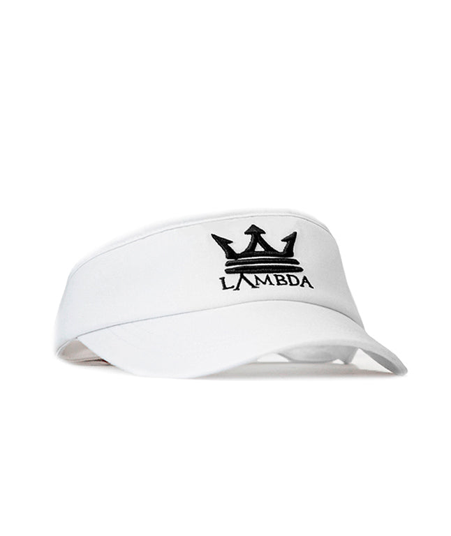 Lambda White Visor