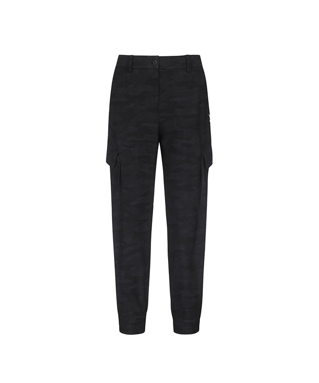 ANEW Golf: Women Camo Pattern Jogger Long Pants - Black