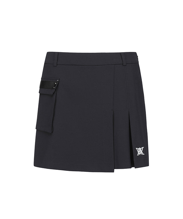 ANEW Golf: Women Out Pocket Point A-Line Skirt - Black