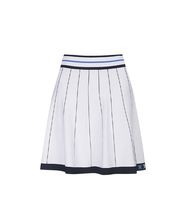 ANEW Golf: Women Preppy  Set-Up Skirt - White