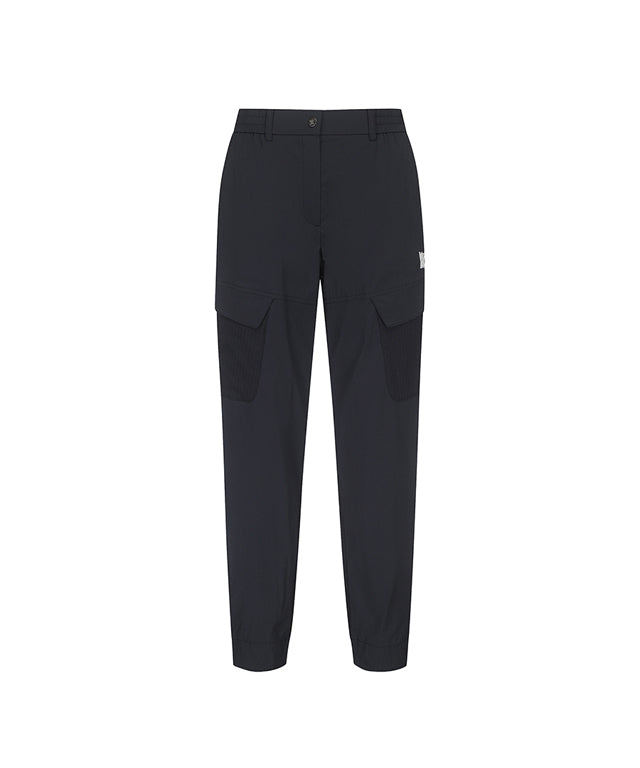 ANEW Golf: Women Ribstop Pocket Jogger Long Pants - Black